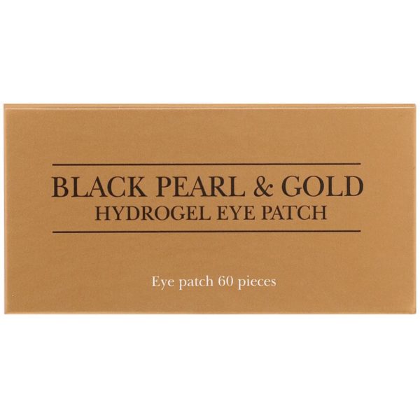 petitfee black pearl & gold hydrogel eye patch maroc
