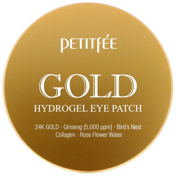 Petitfee, Patch pour les yeux hydrogel or, 60 unités