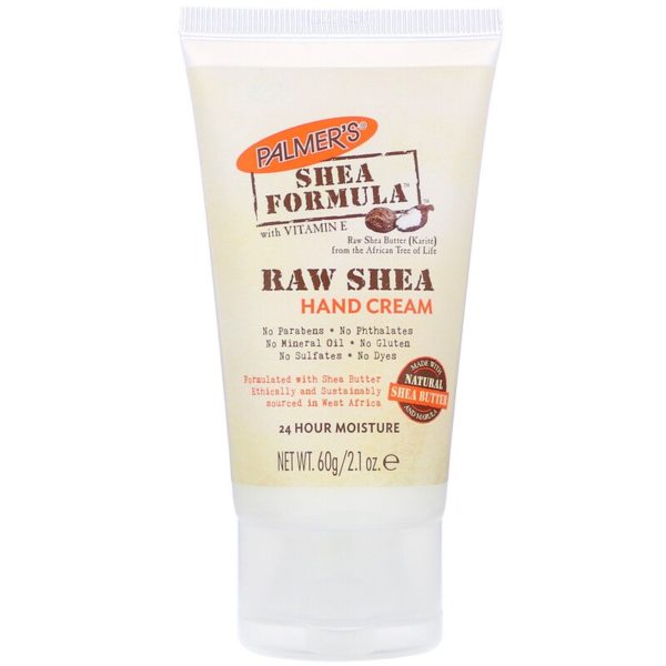 Palmer's, Formule de karité, crème pour les mains karité brut, 2,1 oz (60 g)